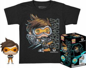 Figurka Funko Pop PROMO FUNKO POP FIGURKA T-shirt Overwatch M + POP Tracer 63464 1
