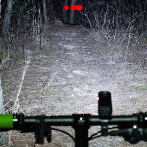 lampa rowerowa  przednia + tylnia 1600lm 4