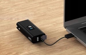 lampa rowerowa  przednia + tylnia 1600lm 7