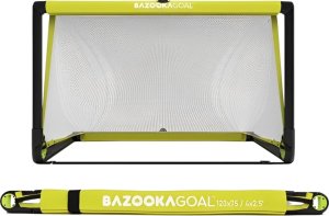 Bramka do piłki nożnej Bazooka 120x75 żółta 06203 1