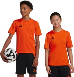 Adidas Koszulka dla dzieci adidas Tabela 23 Jersey pomarańczowo-czarna JJ1157 116cm 1