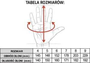 Rękawice bramkarskie Firenza Sepp rozmiar 7 3
