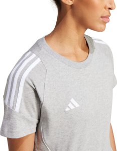 Adidas Koszulka damska Tiro 24 Sweat Tee szara IR9355 S 6