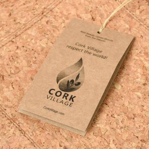 CorkVillage Torebka damska duża listonoszka shopperka z korka naturalnego wegańska CorkVillage CV07 13