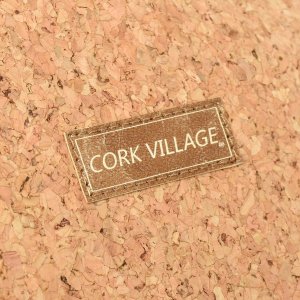 CorkVillage Torebka damska duża listonoszka shopperka z korka naturalnego wegańska CorkVillage CV07 14