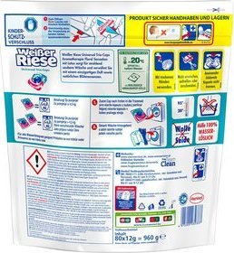 Weisser Riese UNIVERSAL TRIO CAPS kapsułki do prania 80 szt. 2