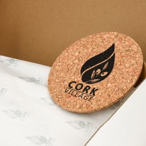 CorkVillage Biwuar luksusowy neseser aktówka teczka organizer wegański czarny z korka CorkVillage CV14 8