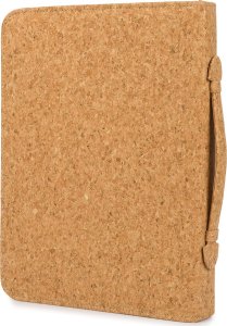 CorkVillage Biwuar luksusowy neseser aktówka teczka organizer wegański z korka CorkVillage CV14beige 5