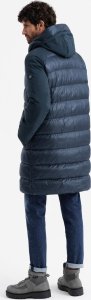 Kurtka męska Ombre Pikowana długa męska kurtka z dużymi kieszeniami  granatowa V4 OM-JALJ-0165 XL 6