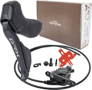 Zestaw hamulca tarczowego przód Shimano GRX ST-RX825(L), BR-RX820(F), DI2 1
