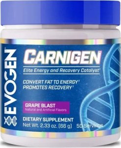 Evogen Evogen - Carnigen, Grape, Proszek, 66g 1