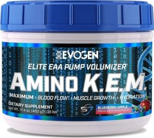 Evogen Evogen - Amino K.E.M. EAA, Blueberry Apple, Proszek, 563g 1