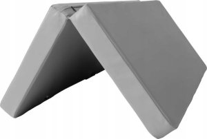 Produkcyja materac Gamma 100x100x5 dwuczęściowy z wycięciami do słupków szary 4