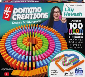 SPINMASTER GAMES SPINMASTER GAMES game Domino Creations Deluxe, 6062358 1