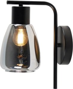 Kinkiet Candellux MOLDO lampa kinkiet 1x40W E27 klosz dymiony 21-35097 1