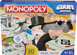 SPINMASTER GAMES SPINMASTER GAMES board game Giant Monopoly, 6068016 2