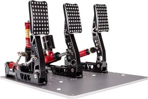 Simagic Simagic P2000 Hydraulic 3-Pedal Set, 200KG Loadcell - Crimson Edition one size 1