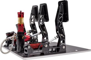 Simagic Simagic P2000 Hydraulic 3-Pedal Set, 200KG Loadcell - Crimson Edition one size 4