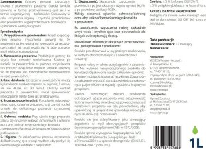 Sigmed Giardia Stop preparat czyszczący 1 l 3