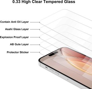 TelForceOne Szkło hartowane 2,5D Premium do Oppo A79 5G 5