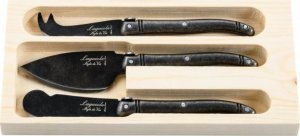 Laguiole Laguiole zestaw noży do sera stonewash premium line 1