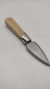 Laguiole Nóż do ostryg 5,5 cm Style De Vie drewno dębowe Laguiole Eleganckie pudełko na prezent 11