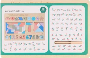 Nenurodyta TOY WOODEN PUZZLE 610056 2