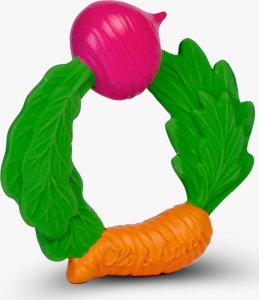 Oli&Carol Oli&Carol Veggie Teething Ring, 0+ 1