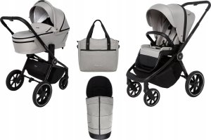 Wózek MUUVO MUUVO Quick 4.0 stroller Steel Grey 2in1 SET 1