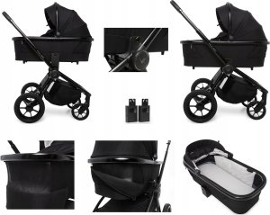 Wózek MUUVO MUUVO Quick SE 2 stroller Chromium Black 2in1 SET MQ.SE-2-CHROMIUM-BLACK-2W1 7