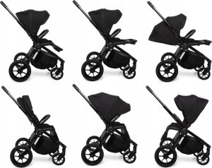 Wózek MUUVO MUUVO Quick SE 2 stroller Chromium Black 2in1 SET MQ.SE-2-CHROMIUM-BLACK-2W1 8