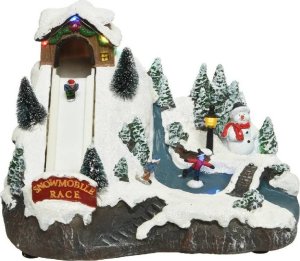 Dekoracja świąteczna Nenurodyta DECORATION LED SCENERY 17X23CM 485623 1