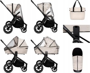Wózek MUUVO MUUVO Quick 4.0 stroller Azure Blue 2in1 SET 14