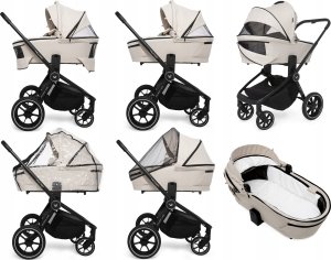 Wózek MUUVO MUUVO Quick 4.0 stroller Azure Blue 2in1 SET 23