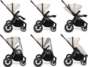 Wózek MUUVO MUUVO Quick 4.0 stroller Azure Blue 2in1 SET 24