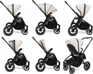 Wózek MUUVO MUUVO Quick 4.0 stroller Azure Blue 2in1 SET 25