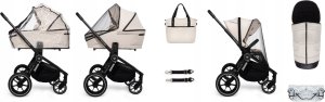 Wózek MUUVO MUUVO Quick 4.0 stroller Azure Blue 2in1 SET 35