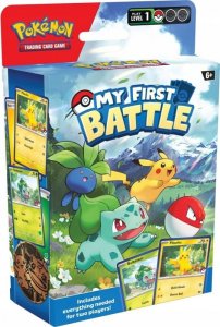 Pokemon Karty My First Battle Pikachu/Bulbasaur 1