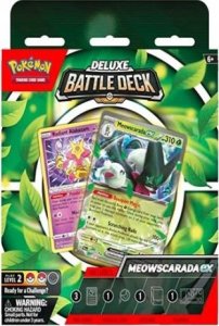 Pokemon Karty Deluxe Battle Deck Meowscarada ex 1