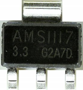 10x AMS1117-3.3V stabilizator napięcia 1A 3.3V 4