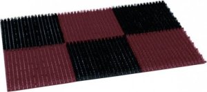 WYCIERACZKA TRAWKA PLASTIKOWA 6-CZĘŚCIOWA 36*55CM BLACK/BROW (1 SZT) 1