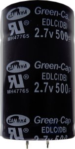 Superkondensator 500F 2.7V Green-Cap ultracap 500 Farad 1