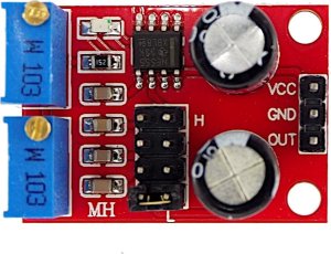 Generator impulsów NE555 impulsator 1Hz 200kHz moduł DIY 1