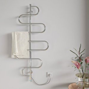 Grzejnik łazienkowy Kosser Rankšluosčių džiovintuvas Kosser Liana 900x550 ELR reg.apvalus 2