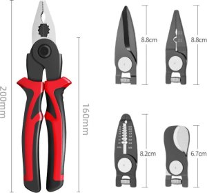 SHOPUJ.PL WIELOFUNKCYJNE URZĄDZENIE MULTITOOL SEKATOR KOMBINERKI MIX 6