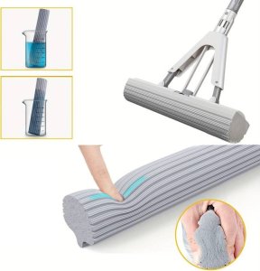 SHOPUJ.PL WKŁAD ZAPAS GĄBKA DO AUTOMATYCZNY DUŻY MOP SUPER CHŁONNY SKŁADANY MIĘKKI 3