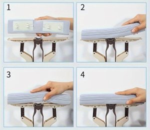 SHOPUJ.PL WKŁAD ZAPAS GĄBKA DO AUTOMATYCZNY DUŻY MOP SUPER CHŁONNY SKŁADANY MIĘKKI 6