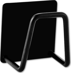 SHOPUJ.PL UCHWYT DO ZLEWU NA GĄBKĘ ZMYWAK CZARNY 6