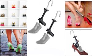 SHOPUJ.PL PRAWIDŁO ROZCIĄGANIA BUTÓW NA WYSOKIM OBCASIE LAKIERKÓW SZPILEK PRAWIDŁA 34-41 KOPYTO BUTA SZARE 6