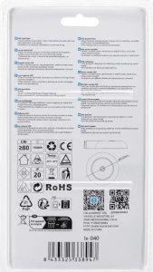 Aigostar  Lampka nocna 6500K z pilotem zdalnego sterowania 3xAAA Lampka nocna 6500K z pilotem zdalnego sterowania 3xAAA 7